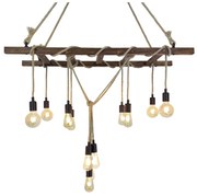 Csillár zsinóron MERDIVEN 12xE27/40W/230V
