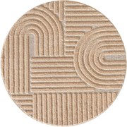 Világos rózsaszín kerek szőnyeg ø 200 cm Art 1121 – Ayyildiz Carpets