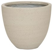 Pottery Pots Jesslyn virágcserép, puha bézs, többféle méretben - Fazekas edények méret: XXS – ⌀ 33, óra 29 cm