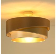 Duolla - Felületre szerelhető csillár KOBO 1xE27/15W/230V átm. 45 cm réz/arany/fehér