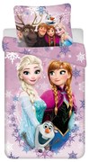 Egyszemélyes pamut gyerek ágyneműhuzat 140x200 cm Frozen – Jerry Fabrics