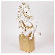 Asztali dekoráció 22x40 cm ló