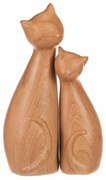 Dekoráció Macskák, 11 x 6 x 17 cm, 2 db-os szett,polirezín