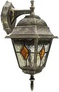 Kültéri fali lámpa e27 60w antik arany/többszínű monaco