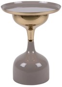 Fém kerek tárolóasztal ø 41 cm Ivy – Leitmotiv