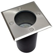 BOWI Kültéri behajtó lámpa 1xGU10/35W/230V IP44 matt króm BW0032