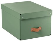 Tárolódoboz, M méret, LEITZ Puro, zsályazöld (E61490050)