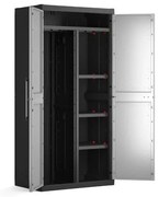 Keter Kétajtós Detroit XL osztott műanyag szekrény szürke ajtóval