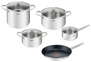 Rozsdamentes acél edény készlet 9 db-os Cook Eat – Tefal