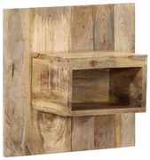 Éjjeli szekrény 50x27x50 cm tömör durva fa mangó