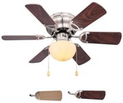 Globo Globo 03802 - Mennyezeti ventilátor UGO 1xE27/60W/230V GL5119