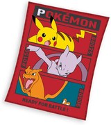 Pokémon Ready flanel polár takaró 130x160cm