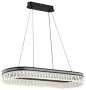 LED fényerőszabályozható kristálycsillár kábelen függő THALIA LED/50W/230V 3000-6000K + távirányító