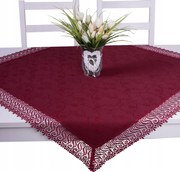 Abrosz foltálló Gipiura bordó ovális 180x140virág