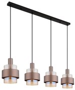 Globo 15560-4HA - Csillár zsinóron MILLEY 4xE27/60W/230V