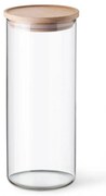 Simax 5142 üvegedény fa fedéllel, 1,4 l