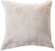 Hópelyhek vízálló karácsonyi párnahuzat mix, 40 x 40 cm