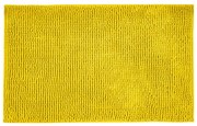Sárga textil fürdőszobai kilépő 50x80 cm Chenille – Allstar