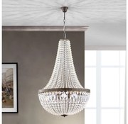 Orion HL 6-1497/6 - Kristály csillár láncon ARILA 6xE27/60W/230V barna/patinás