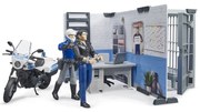 Bruder 62732 BWorld Rendőrállomás motorral, 1:16