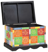 Tárolódoboz 60x40x40 cm Szilárd Fa Mangó