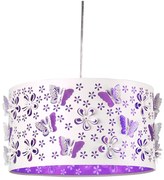 ONLI - Gyerek csillár TITILLA 1xE27/22W/230V lila/fehér