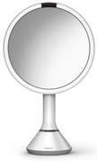 Kozmetikai tükör világítással-nagyítós (ötszörös) ø 20 cm Sensor – simplehuman