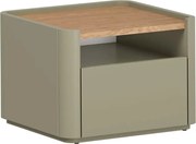 Elivo éjjeliszekrény 50 cm fiókkal - eukaliptusz / baltic dune tölgy