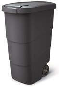 Kerti konténer strapabíró kerekekkel, 90 l, antracit