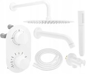 Mexen Kai DR70 beépíthetó kád-zuhany készlet fejzuhannyal  25 cm, Fehér - 77602DR70251-20