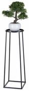 LOFT virágtartó állvány 70x24 cm fekete