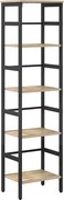 vidaXL Könyvespolc Sonoma tölgy 40 x 29,5 x 149 cm Faanyag