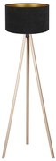 Brilagi - Állólámpa VELVET 1xE27/60W/230V bézs/fekete