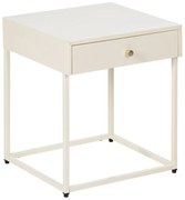 Krémszínű éjjeliszekrény Nara – Ixia