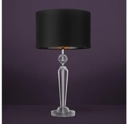 Eglo 390158 - Asztali lámpa PASIANO 1xE27/40W/230V fekete