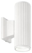 Ideal Lux - Kültéri fali lámpa BASE 2xGU10/28W/230V IP44 fehér