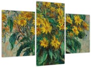 Kép - Claude Monet, Jerusalem Artichoke Flowers, reprodukciók (90x60 cm)