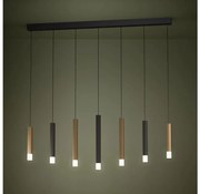 Eglo 39906 - LED Dimmelhető csillár zsinóron ESTANTERIOS 7xLED/3,1W/230V 3000K