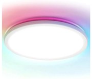 Aigostar - LED RGBW állítható mennyezeti lámpa LED/24W/230V 3000-6500K fehér+DO