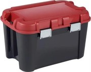 Szerszámosdoboz, 60 l, 59x39,5x36 cm, CURVER Totem, fekete-piros (UCT60)