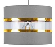 Csillár zsinóron LIND 1xE27/60W/230V szürke