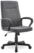 Szürke Irodai Szék Hinta Mechanikával. KA-L608 GREY2