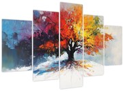 Kép - Színes fa (150x105 cm)