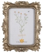Arany színű barokk díszes vintage képkeret 13x18 cm