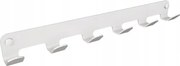 Akasztó 6 kampós Technic Fehér 329/B