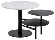 Fehér kerek dohányzóasztal ø 60 cm Lahti – Actona