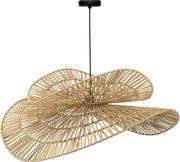 Toolight Rea, TERMÉSZETES BOHO FÜGGŐ MENNYEZETI LÁMPA APP1738-1CP 80CM, OSW-06061