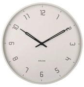 Karlsson 5950WG design falióra 40 cm, szürke