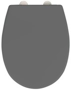 Vorno szürke rozsdamentes acél wc-ülőke - Wenko