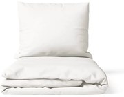 Fehér egyszemélyes mikroszatén ágyneműhuzat 140x200 cm Basic – Bonami Essentials